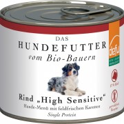 Bio Rind High Sensitive 200g Hund Nassfutter defu