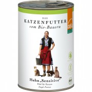 Bio Huhn 410g Gluten & Getreidefrei Katze Nassfutter defu