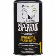 Bio Superfood Stärkung Vital Pulver Complex (1) Dose 200g  Hund Nahrungsergänzung FeedGreen