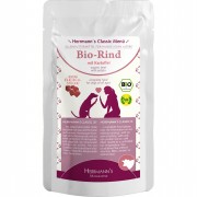 84er-SET Bio Rind mit Kartoffel 130g Hund Nassfutter Herrmann