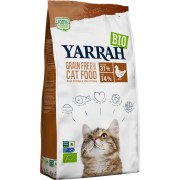 Bio Adult Huhn und Fisch (MSC) getreidefrei  10kg Katze Trockenfutter Yarrah