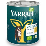 Bio Bröckchen mit Huhn 820g Hund Nassfutter Yarrah