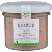 Nieren-Erkrankungen (Bio) 100g im Glas! Katze Nassfutter Biopur