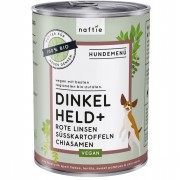 Bio Dinkel Held+ 400g Hund Nassfutter Naftie